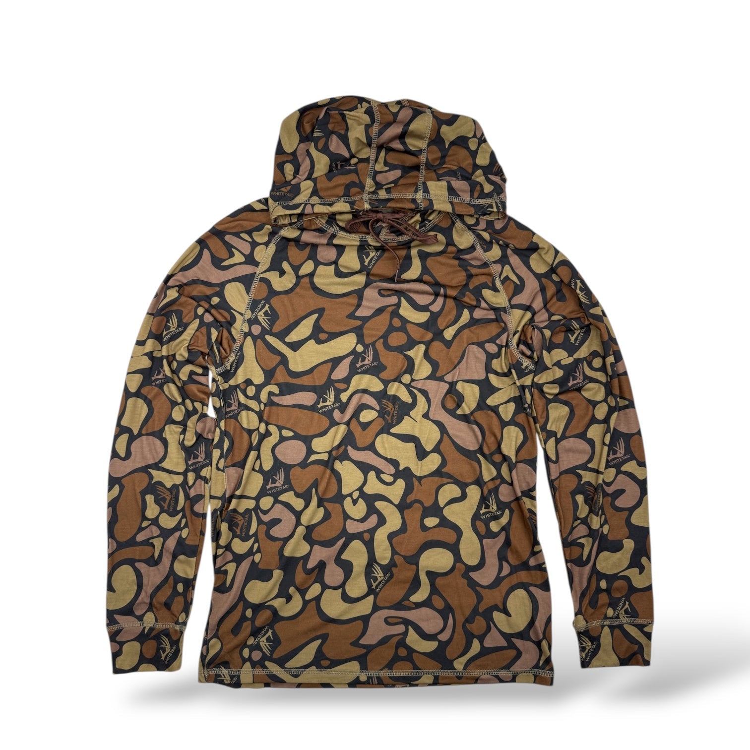 Whitetail Co. Dark Old Camo Lightweight Hoodie