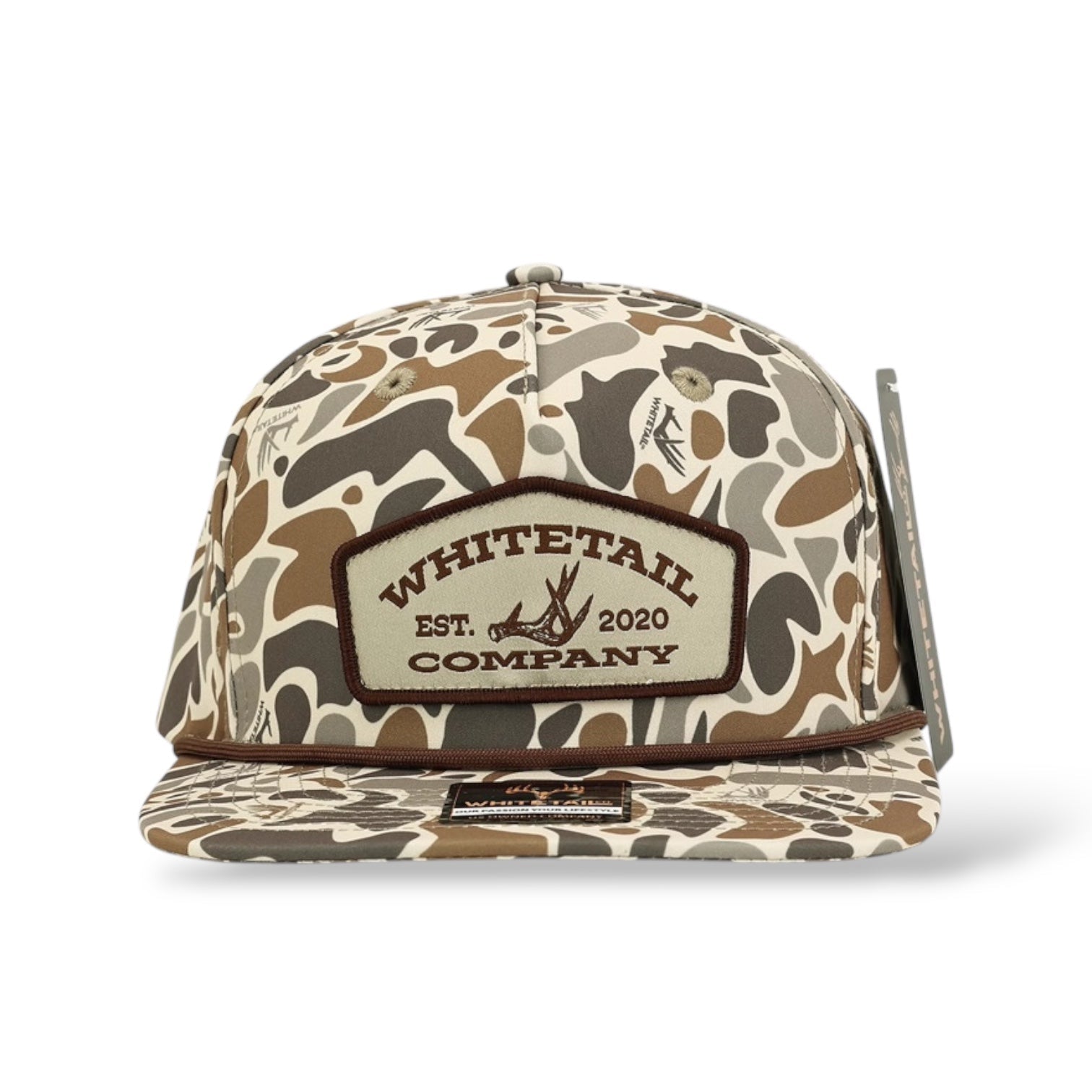 Whitetail Co. | Old Camo | Shed Patch | Ropy Trucker