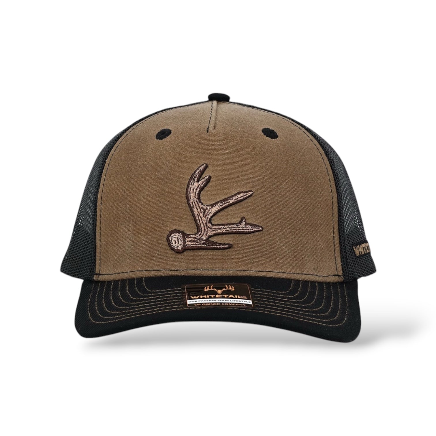 Whitetail Co. Bonded Shed Waxed Trucker Brown/Black