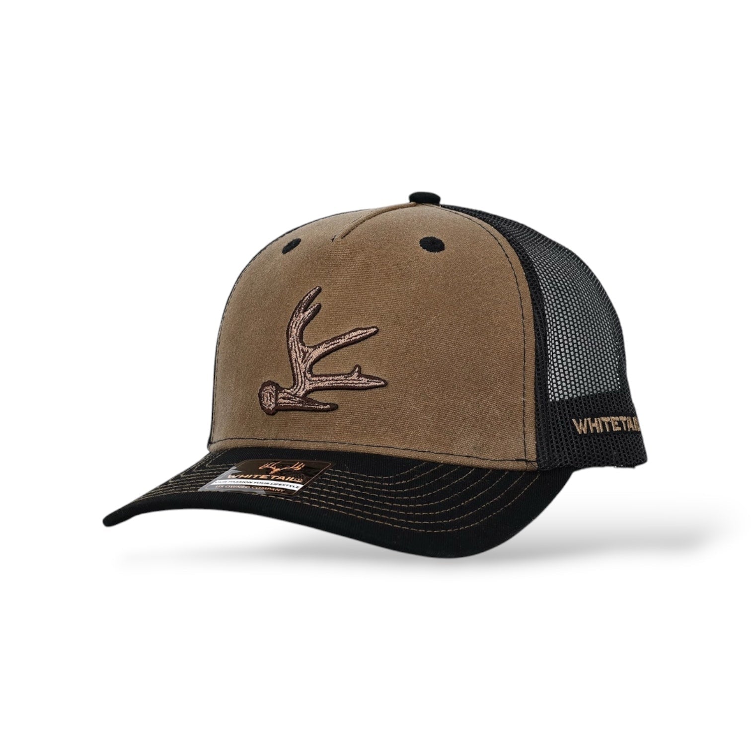 Whitetail Co. Bonded Shed Waxed Trucker Brown/Black