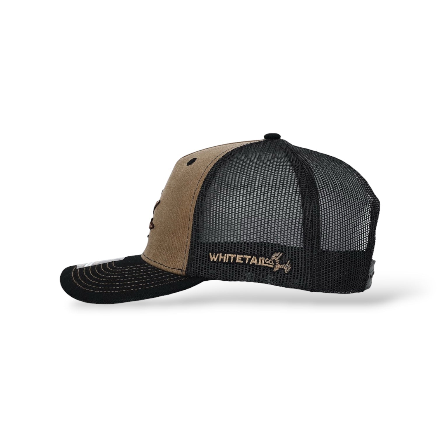 Whitetail Co. Bonded Shed Waxed Trucker Brown/Black