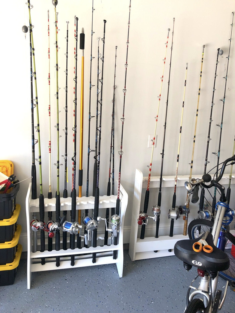 Marlin Fishing Rod Storage Stand | Holds up to 24 Rods - product view 6