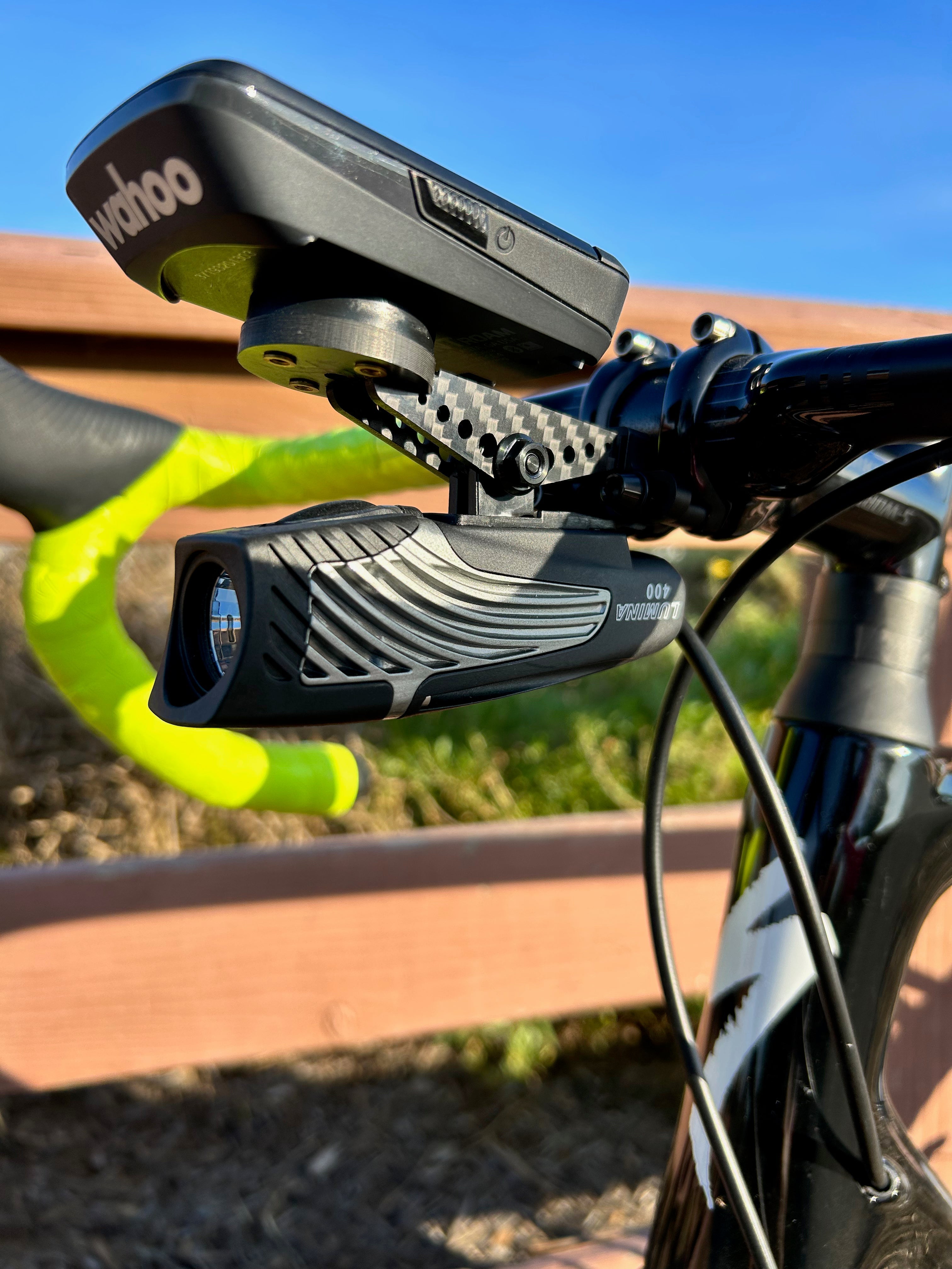 Morsa Carbon Fiber Stem Mount — product view 2