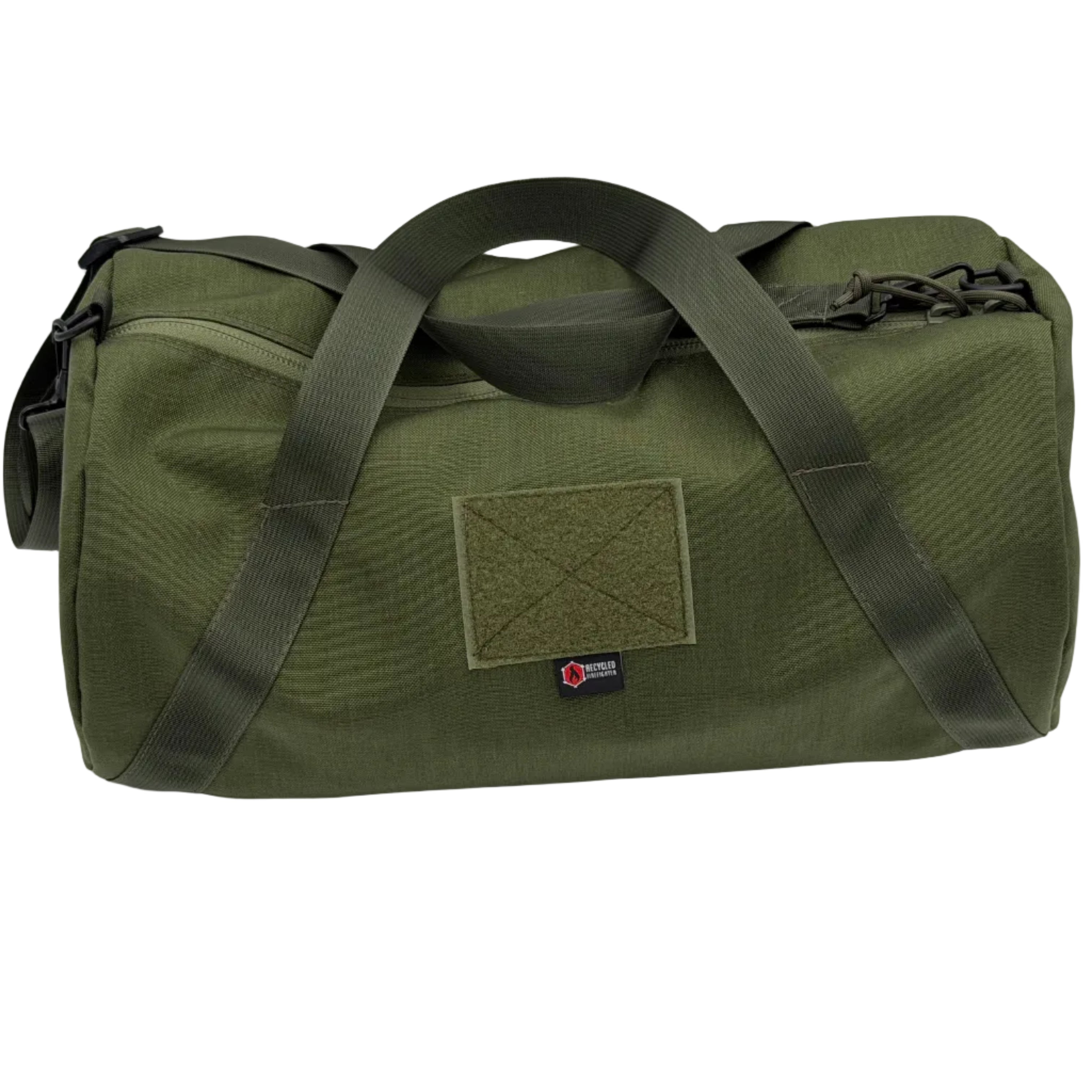 Recycled Firefighter Barrel Duffle Bag 1000D — product view 19