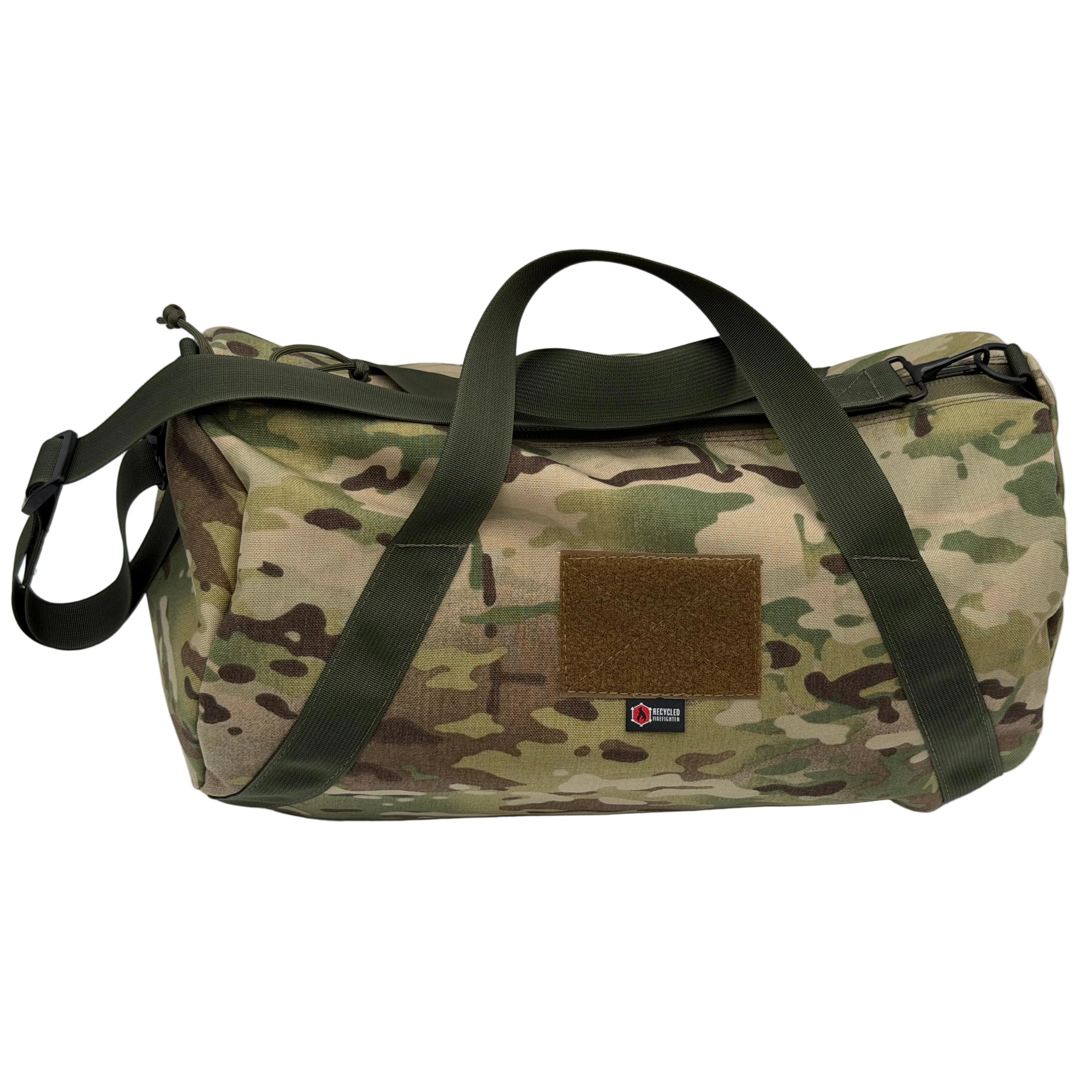 Recycled Firefighter Barrel Duffle Bag 1000D — product view 18