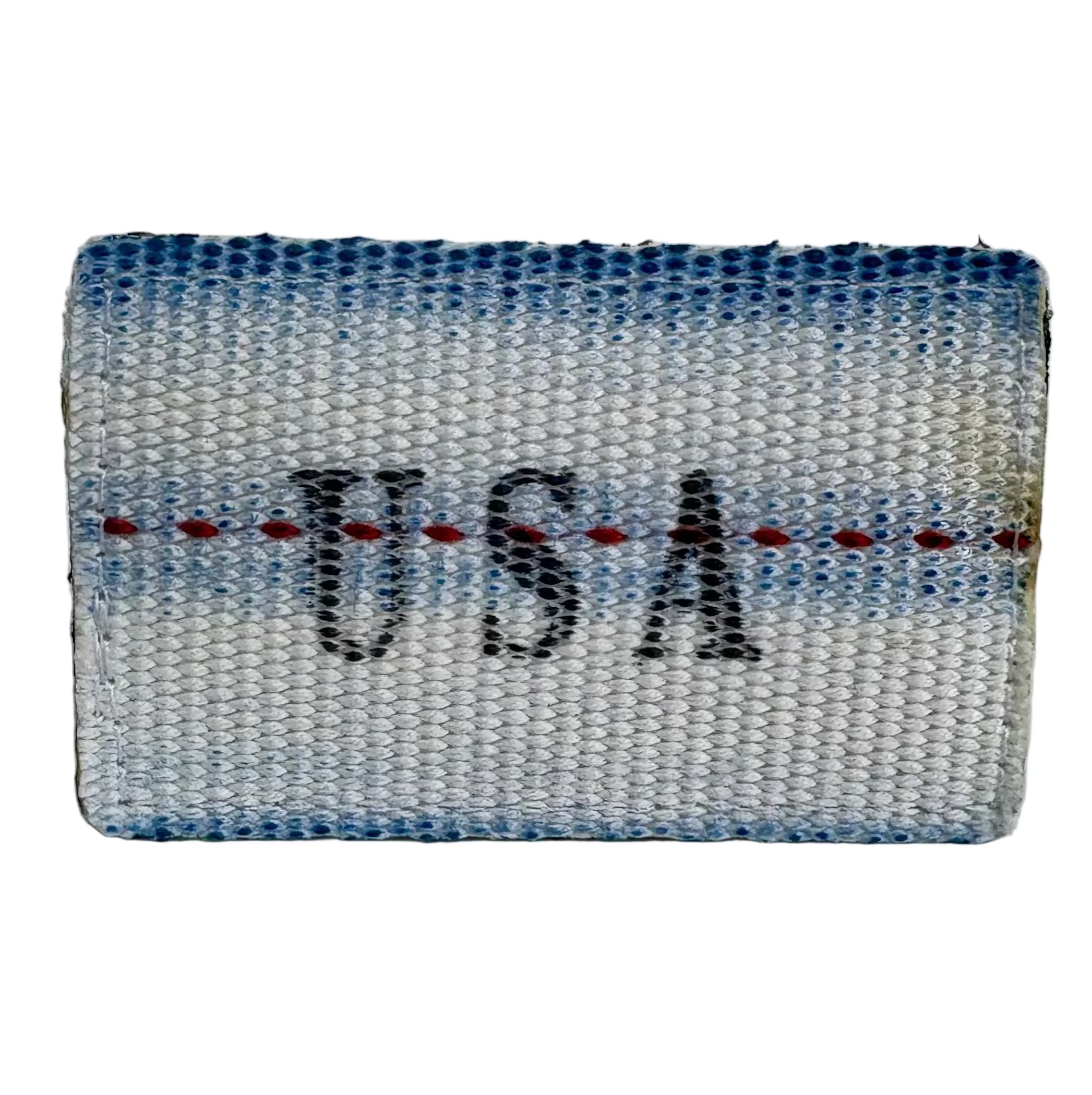 Recycled Firefighter Firehose Patch — product view 4