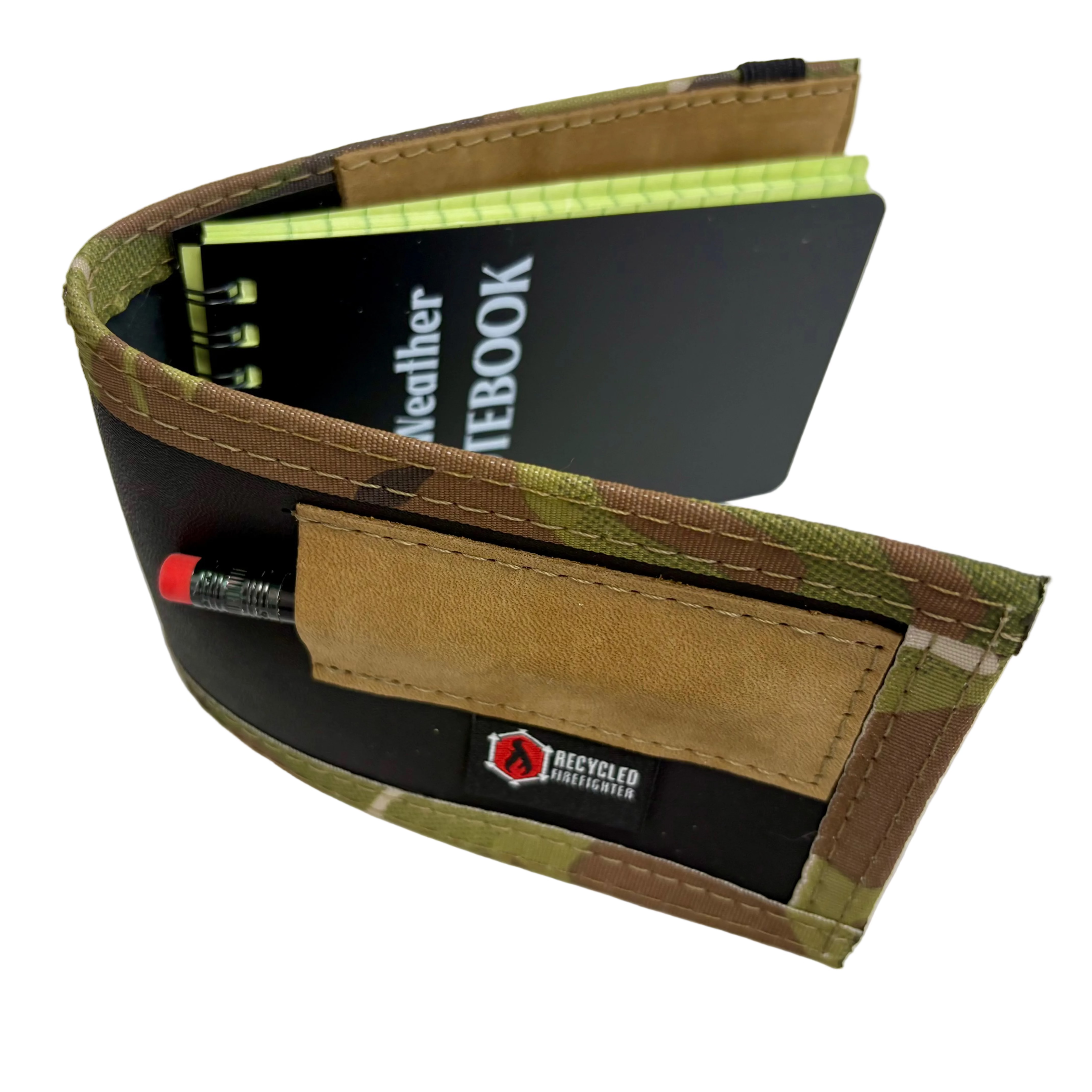 Recycled Firefighter Rite In The Rain Notebook Cover - Combat Boot Edition — product view 4