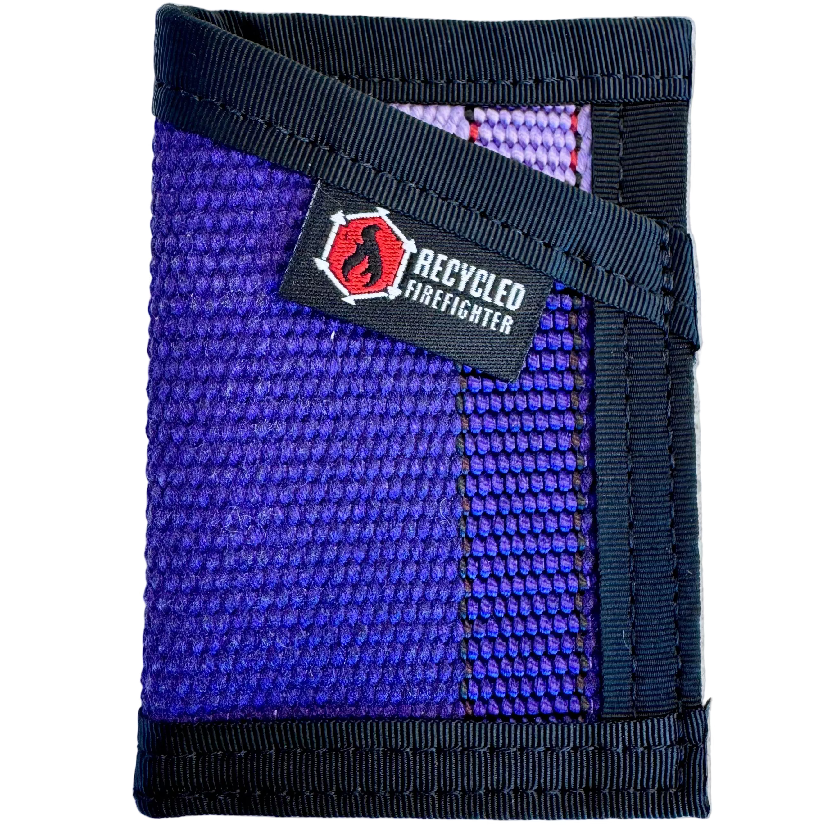 Recycled Firefighter Sergeant Wallet - Firehose Edition — product view 24