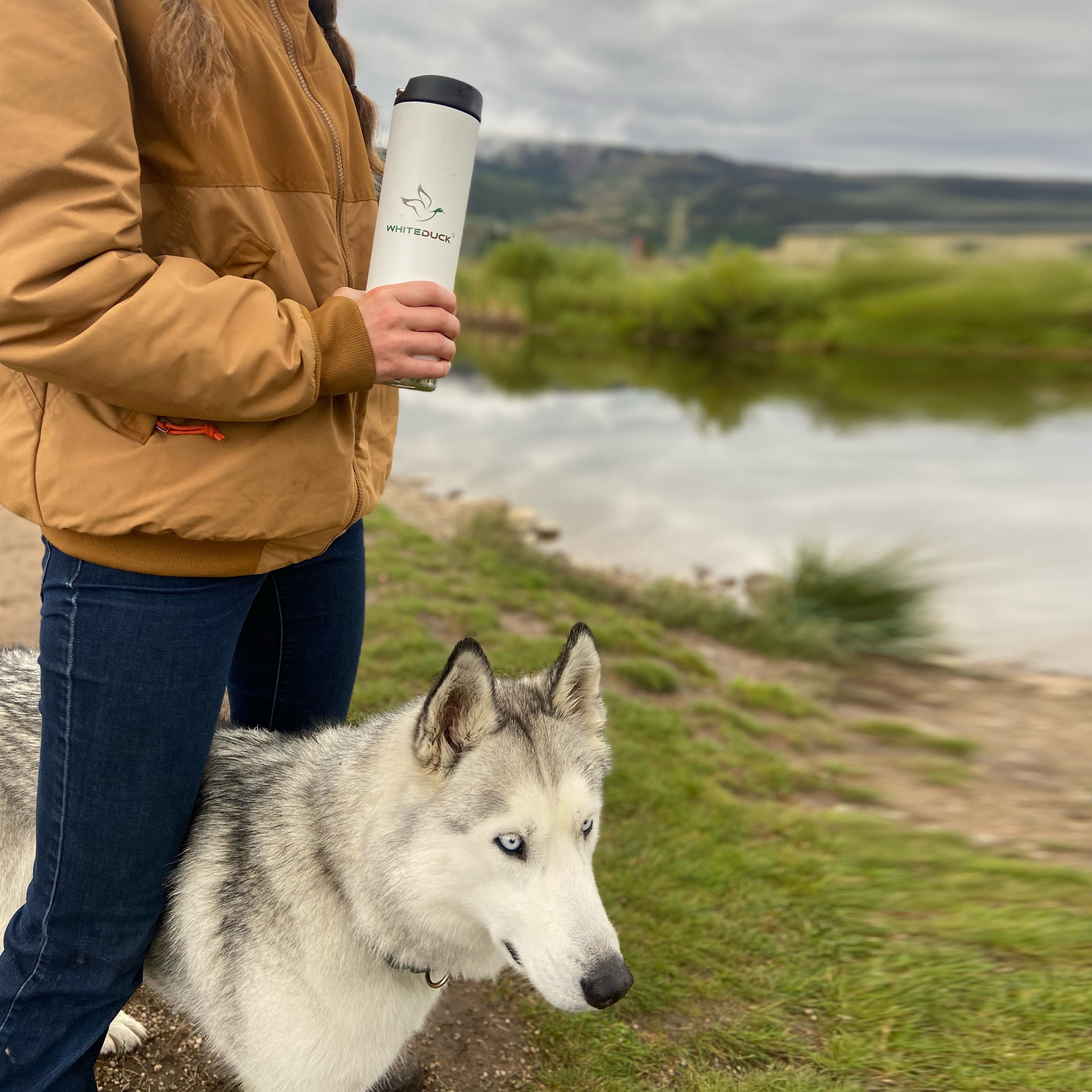 White Duck Insulated 20 oz with Café Cap