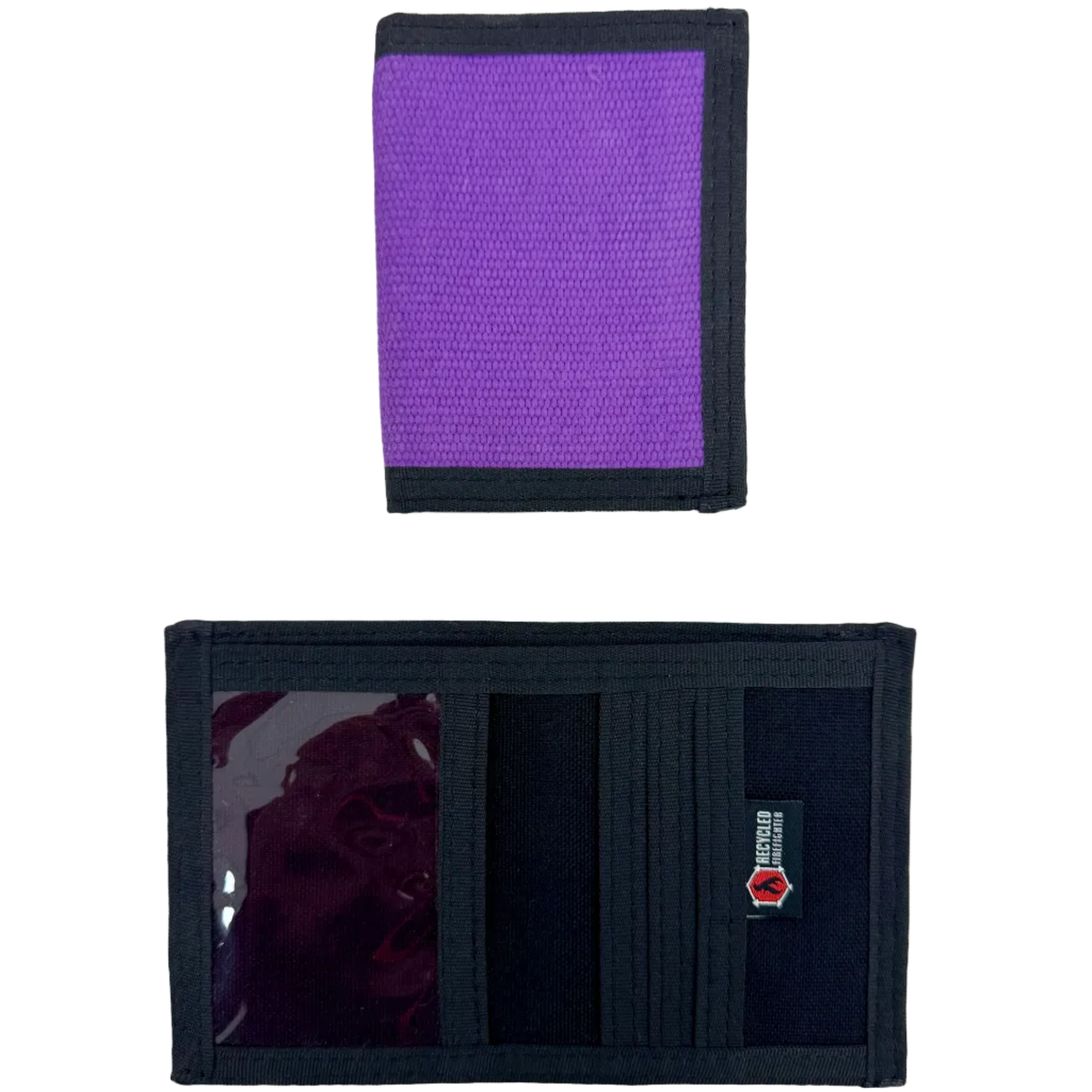 Recycled Firefighter Captain Wallet - Firehose Edition — product view 7