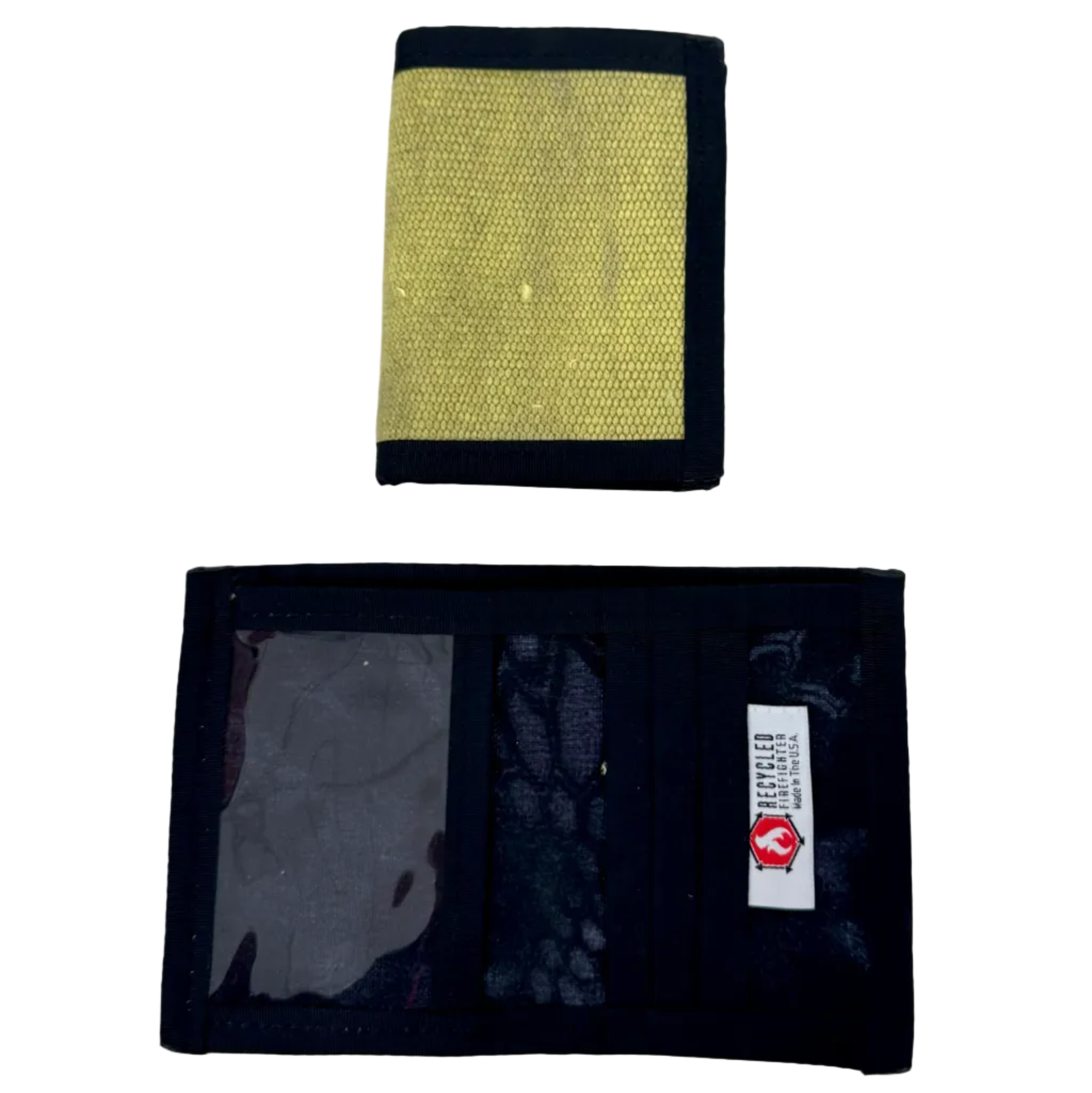 Recycled Firefighter Captain Wallet - Firehose Edition — product view 10