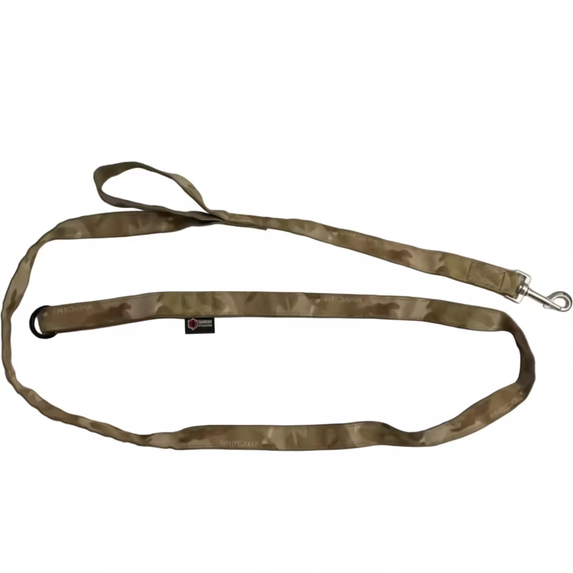Recycled Firefighter K9 Command Lead - Dual Control Dog Leash — product view 1