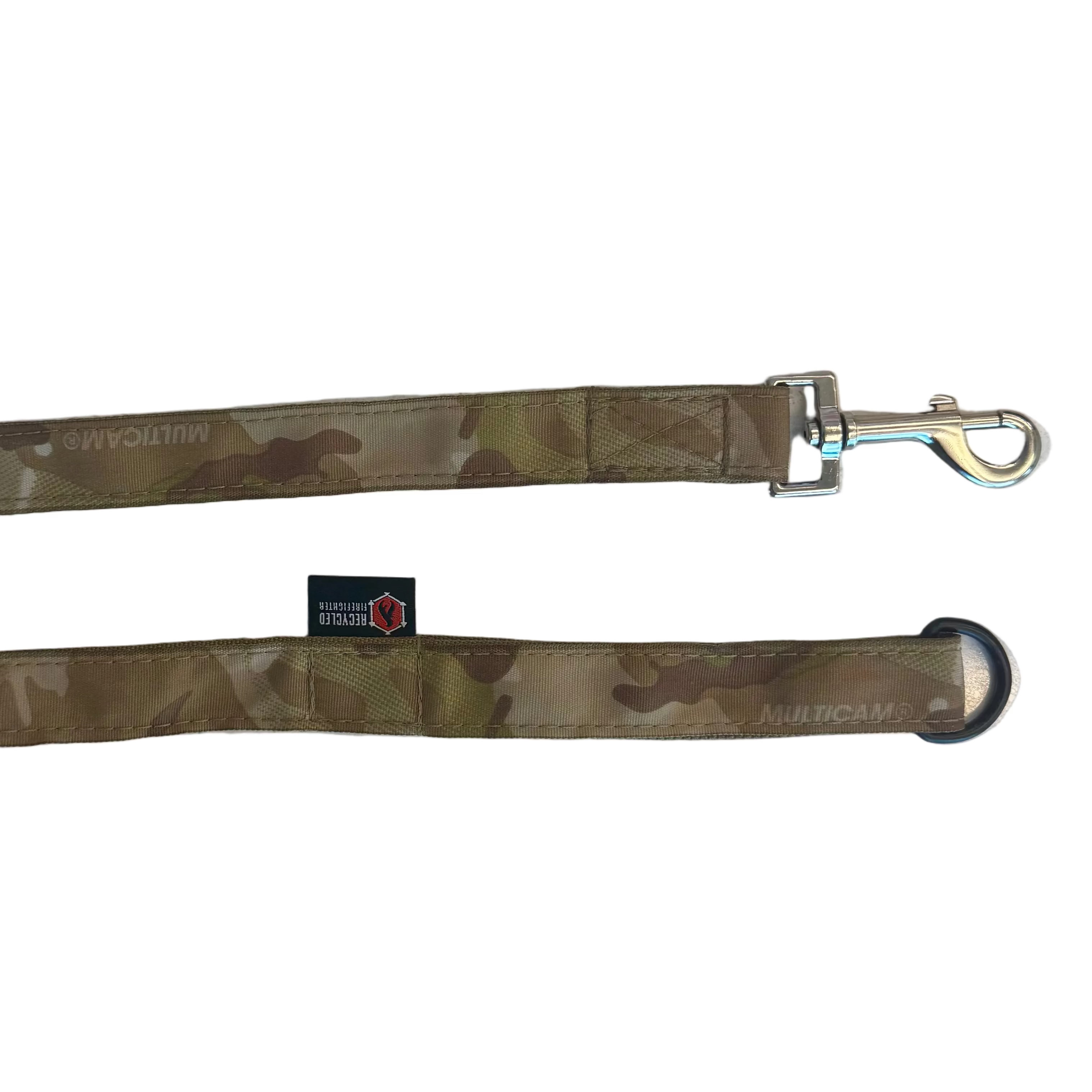 Recycled Firefighter K9 Command Lead - Dual Control Dog Leash — product view 6