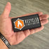 Recycled Firefighter Rubber Velcro Patch — product view 4