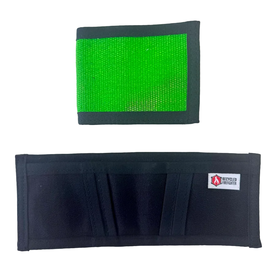 Recycled Firefighter Lieutenant Wallet - Firehose Edition — product view 15