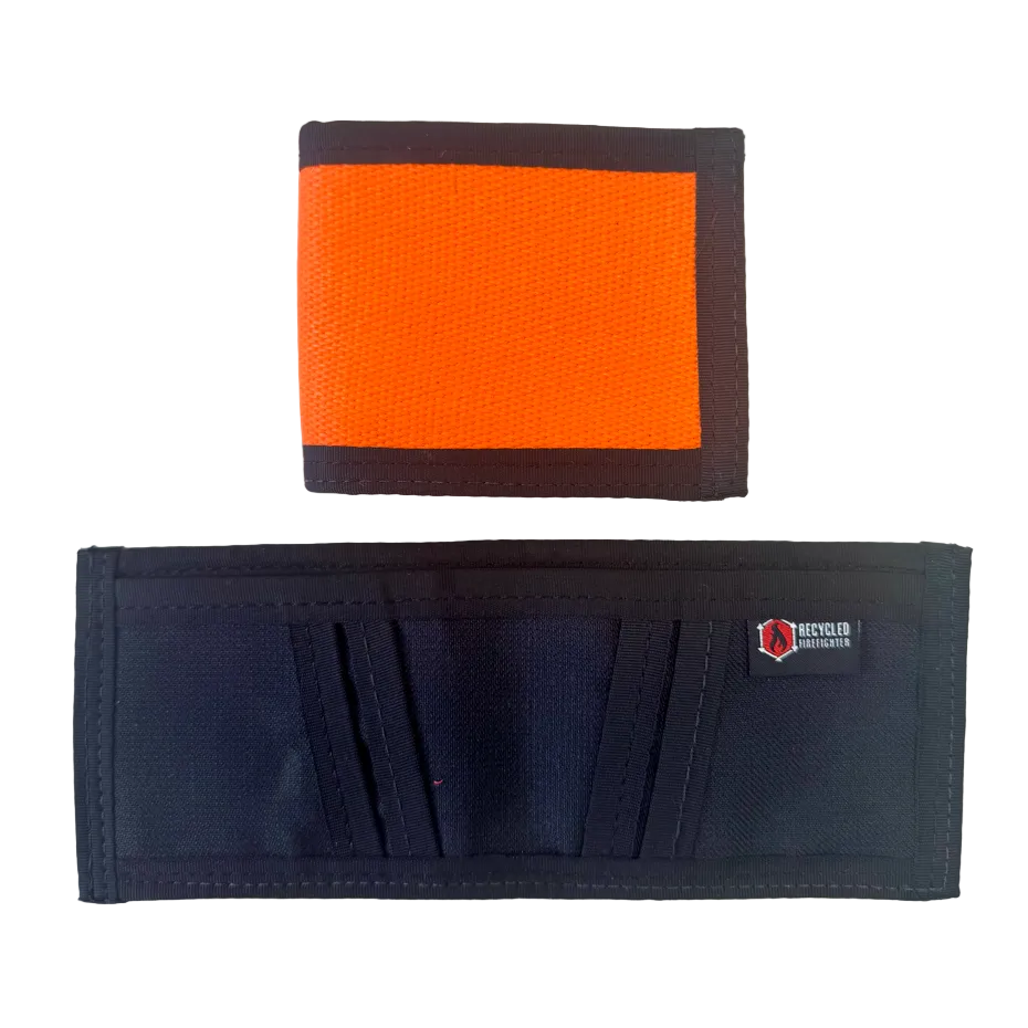 Recycled Firefighter Lieutenant Wallet - Firehose Edition — product view 14