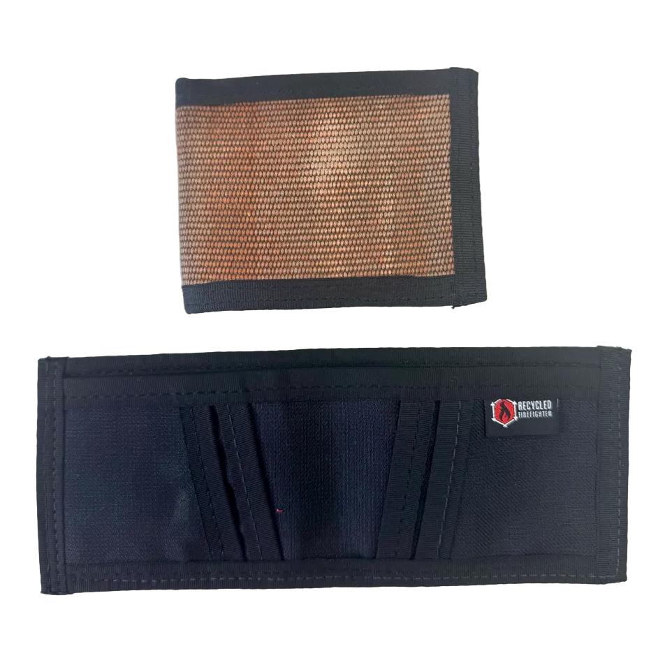 Recycled Firefighter Lieutenant Wallet - Firehose Edition — product view 12