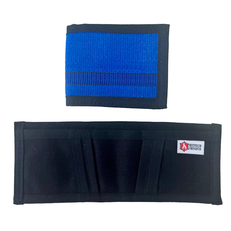 Recycled Firefighter Lieutenant Wallet - Firehose Edition — product view 10