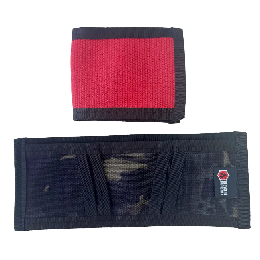 Recycled Firefighter Lieutenant Wallet - Firehose Edition — product view 13