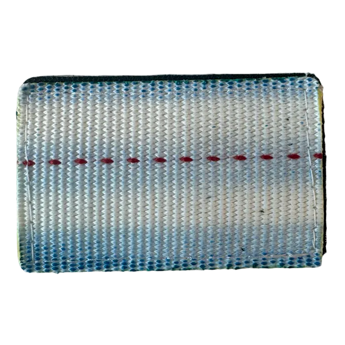Recycled Firefighter Firehose Patch — product view 5