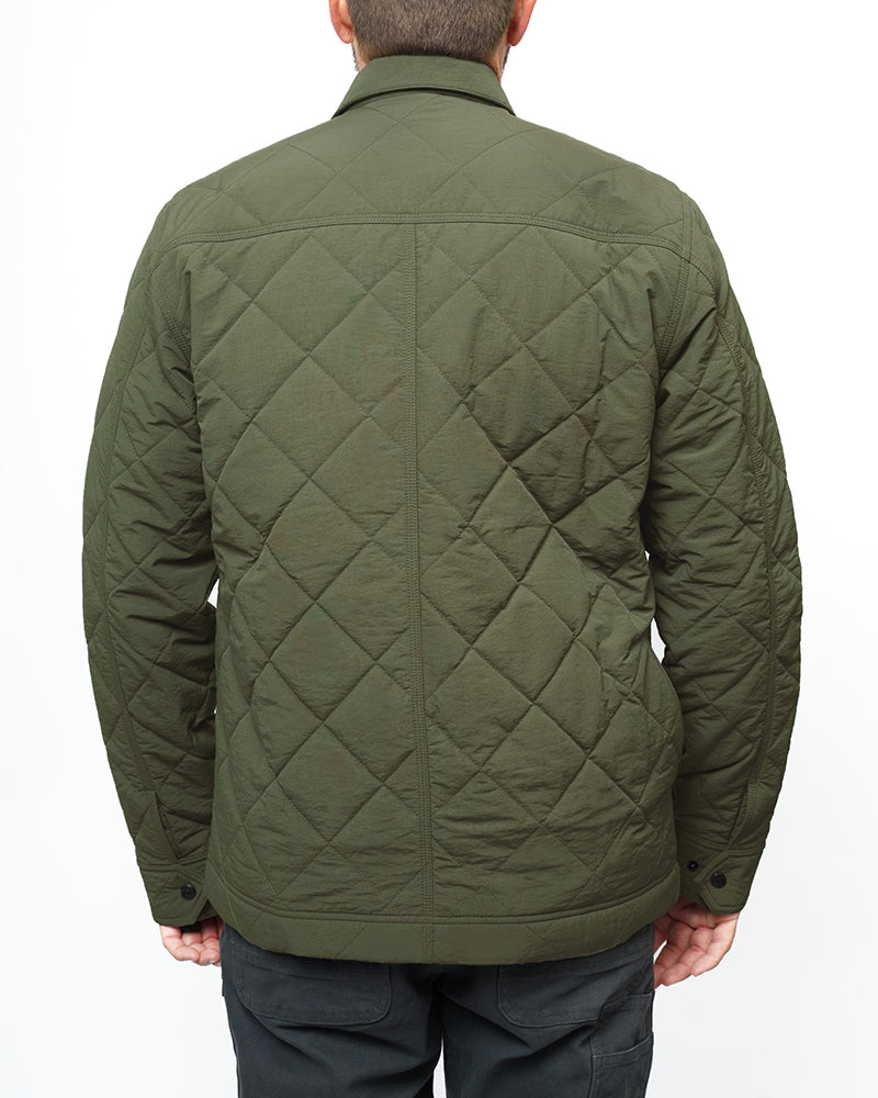 Off The Grid Surplus Ignite Quilted Jacket - Dark Olive