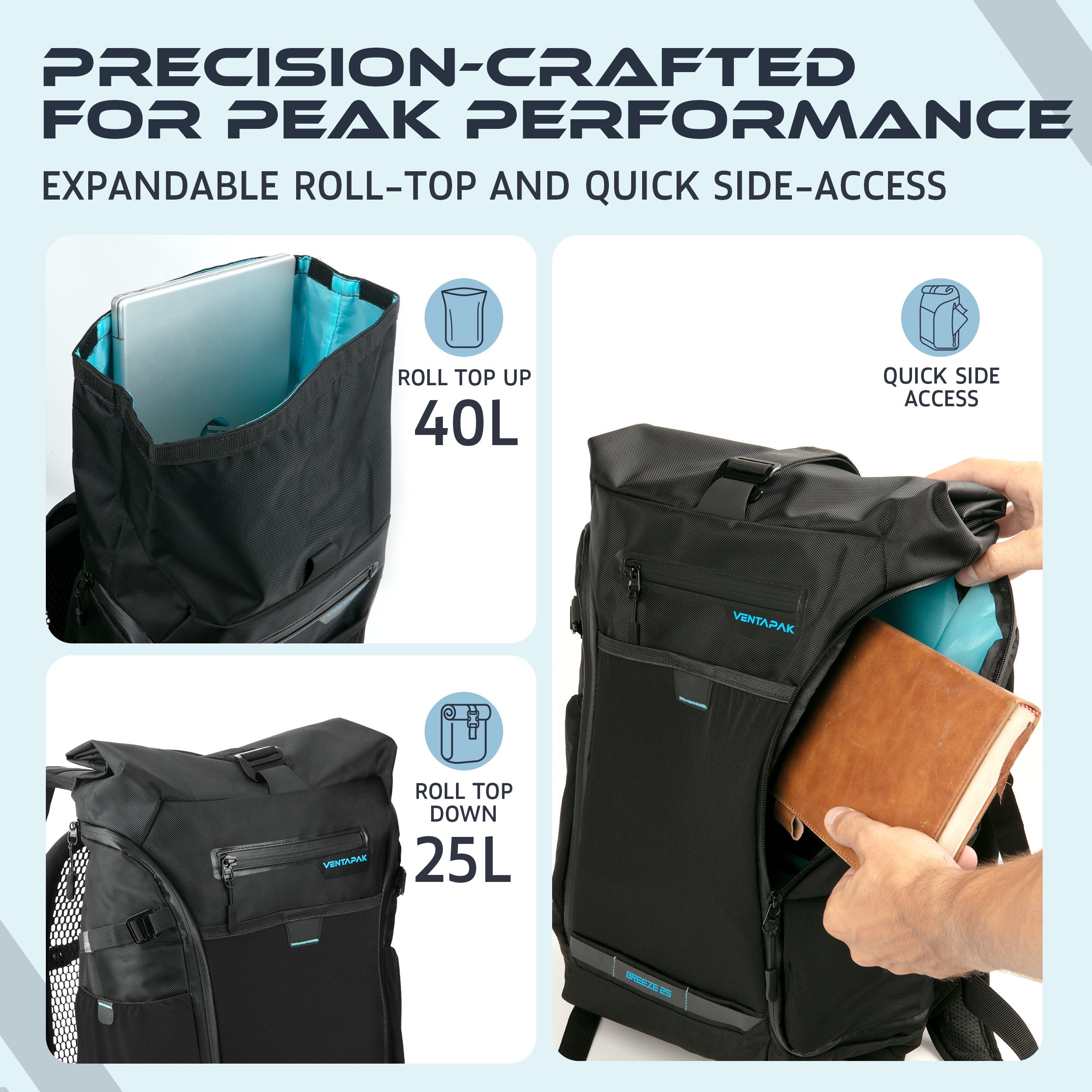 VentaPak Breeze 25 Ventilated Backpack — view 6
