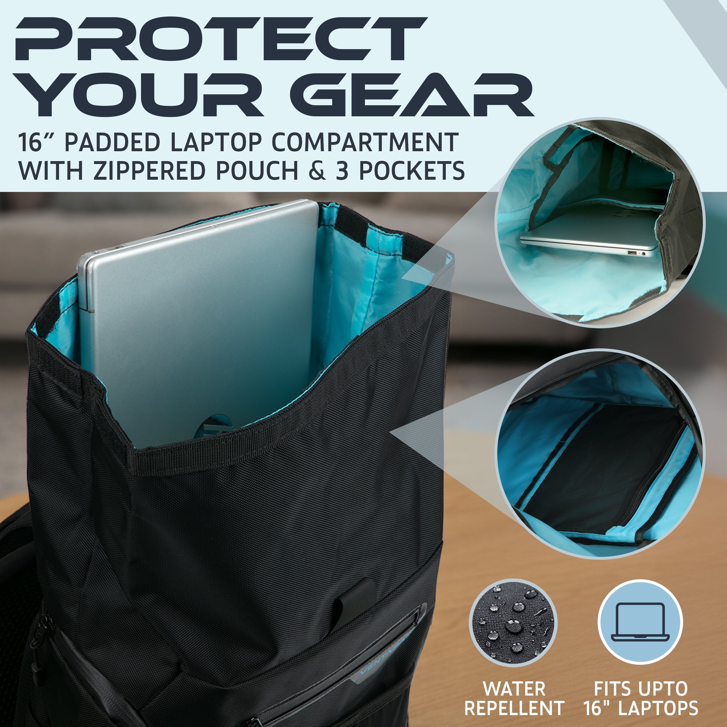 VentaPak Breeze 25 Ventilated Backpack — view 8
