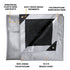 White Duck 20’ x 20’ Super Heavy Duty Poly Tarp