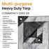 White Duck 20’ x 20’ Super Heavy Duty Poly Tarp