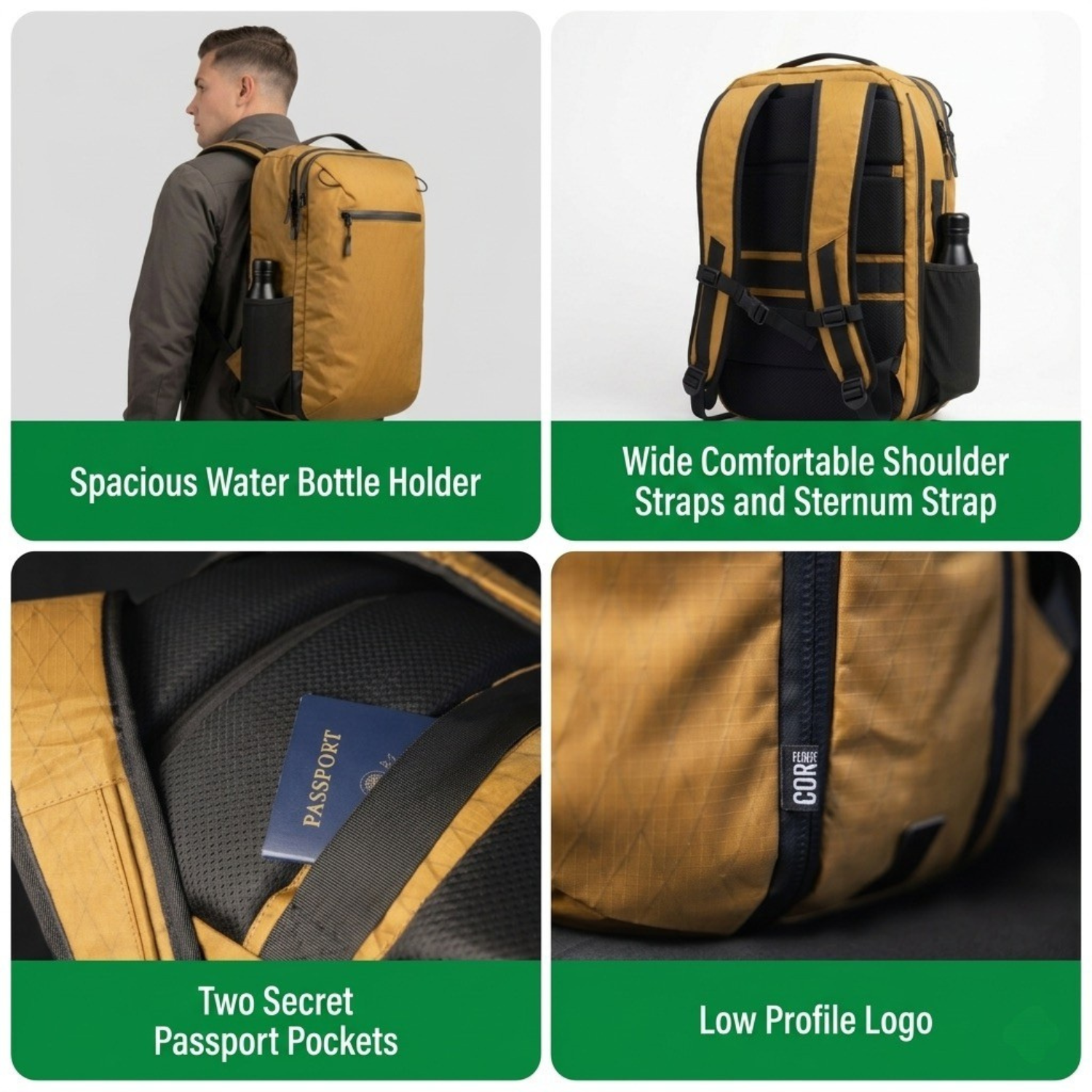 COR Surf Island Hopper 2.0 TriCor Carry On Travel Backpack (NEW) — view 3