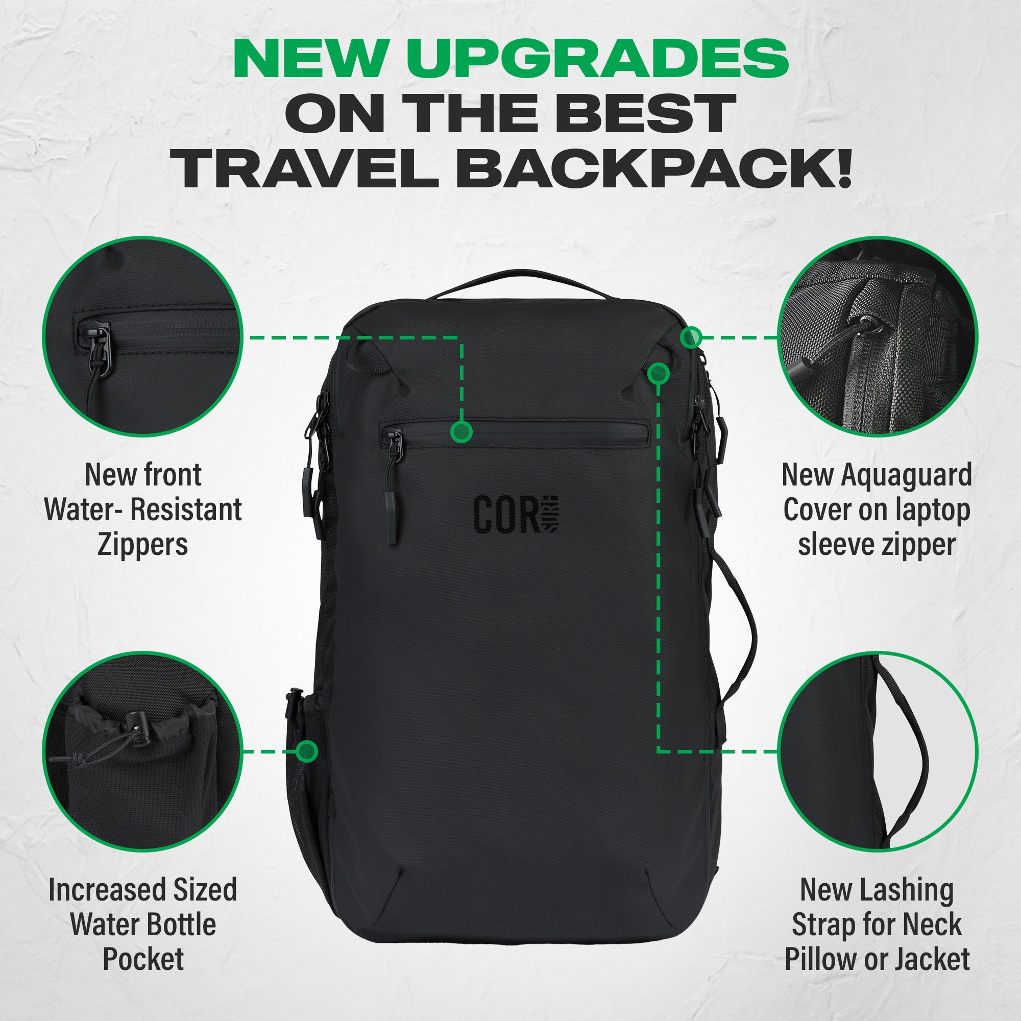 COR Surf The Island Hopper 40L — Carry-On Backpack for 1–2 Week Trips — view 8