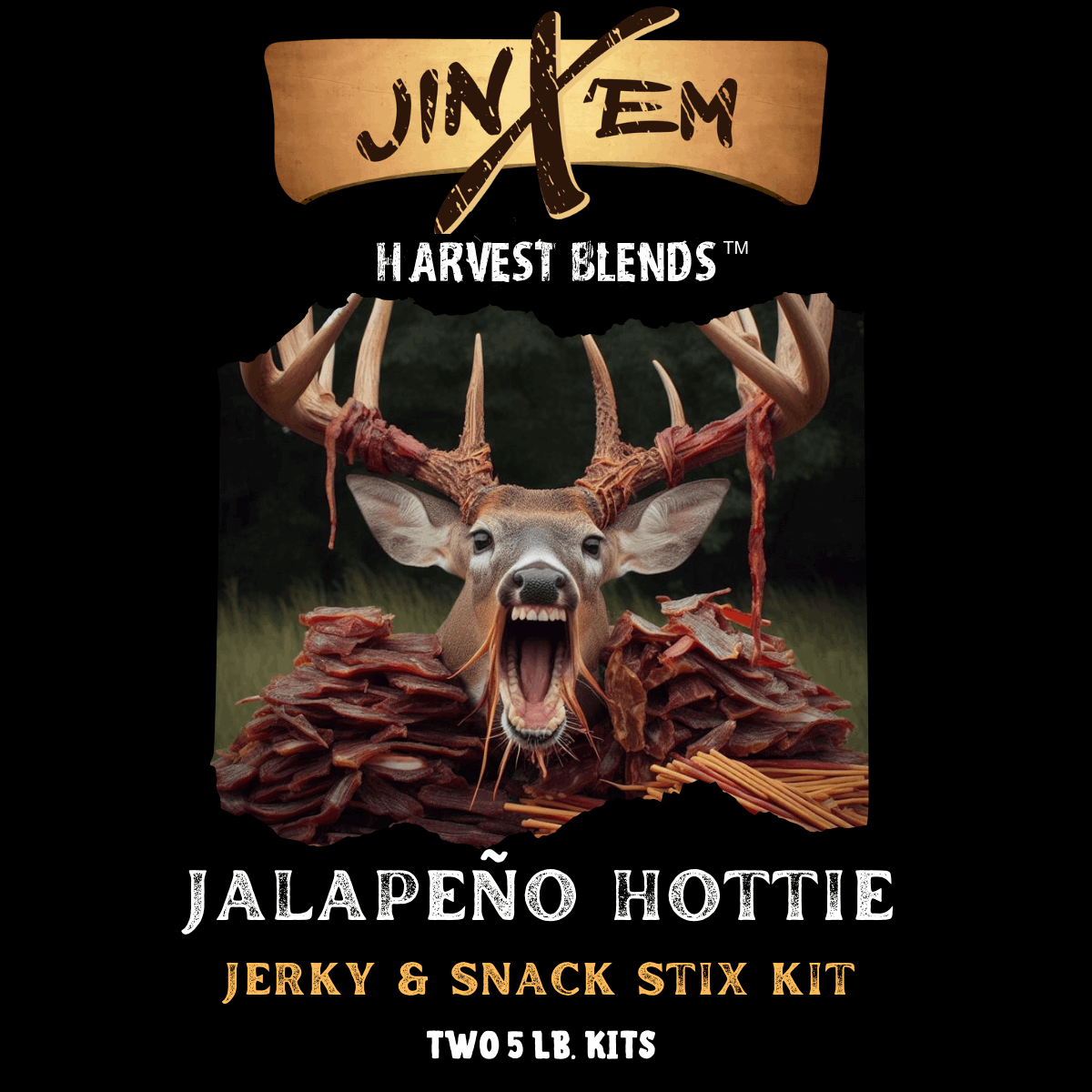 Jalapeño Hottie - Jerky & Snack Stix Kit by Jinx'em Scents