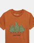 Tentree Kids Hug A Tree T-Shirt - Toffee Heather Forest