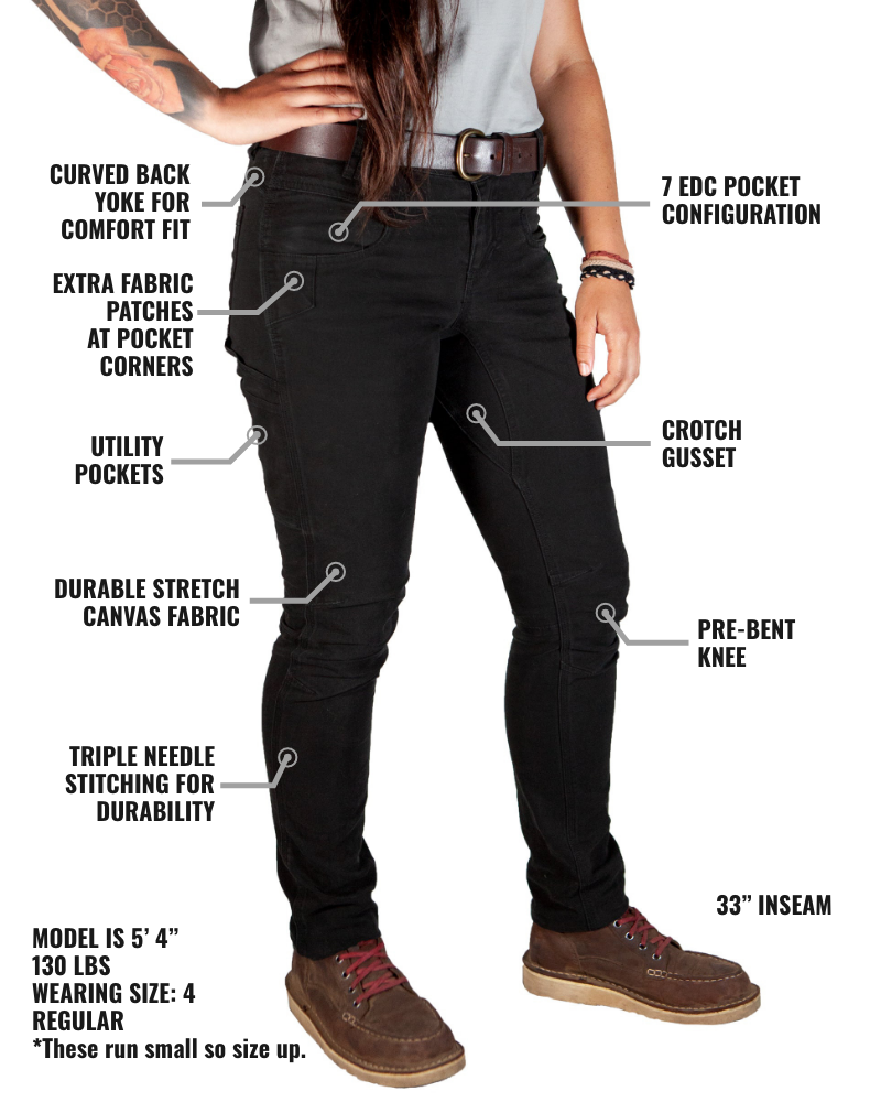 Off The Grid Surplus Kestral Women's Pant - Black