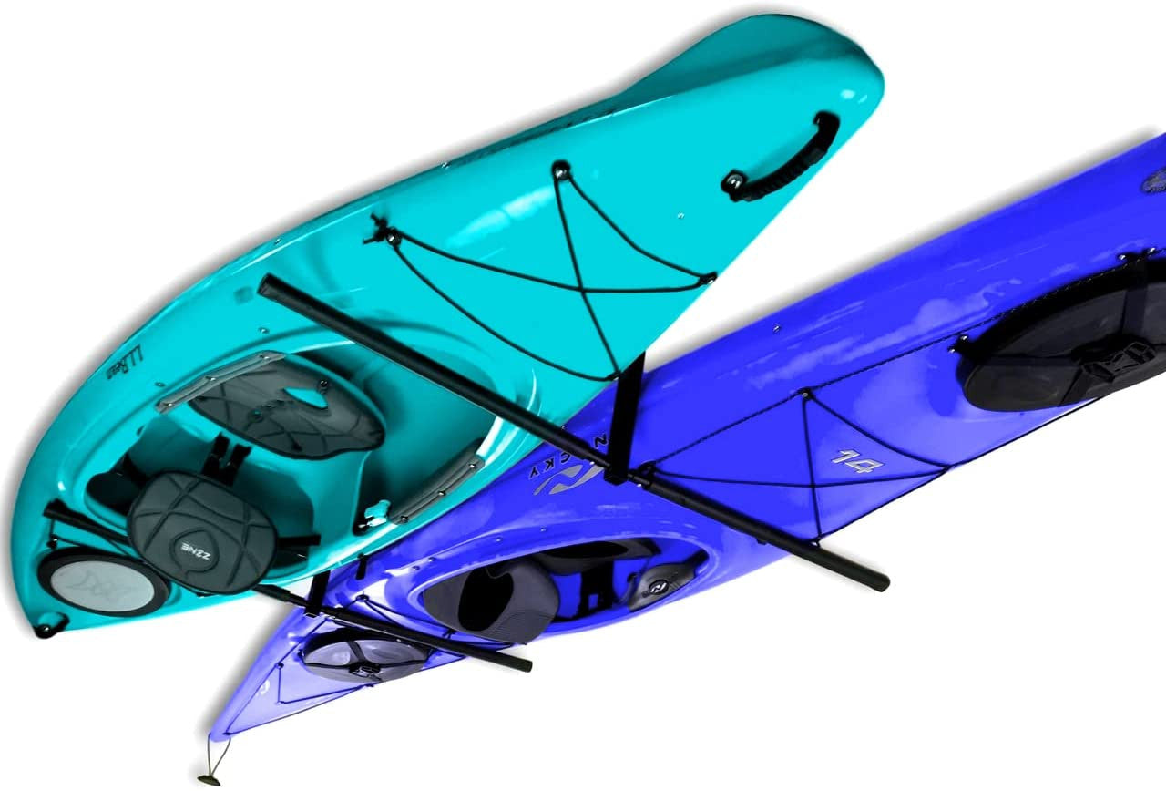Hi-Port 2 | Kayak Adjustable Ceiling Storage Rack | Double | Holds 150 lbs - product view 10