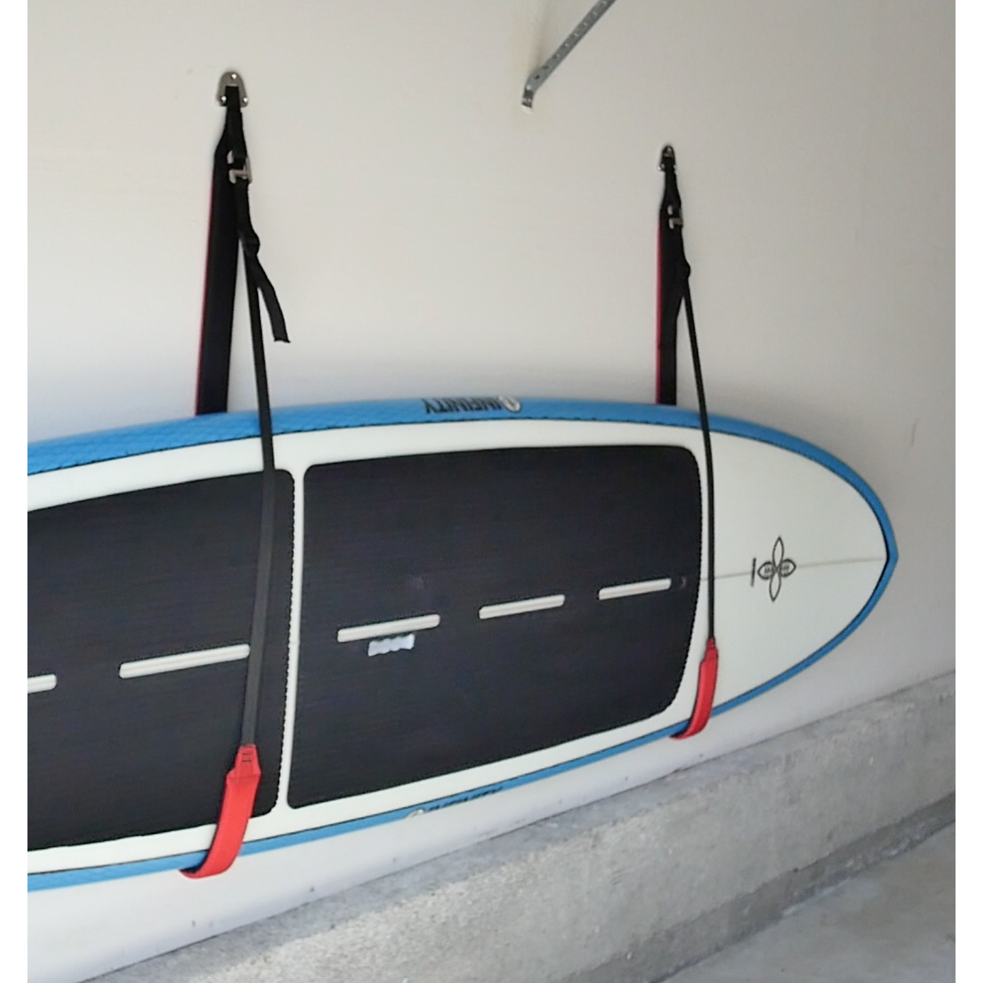 COR Surf Kayak or Paddleboard Wall Storage Sling | Adjustable Wall Mount — view 5