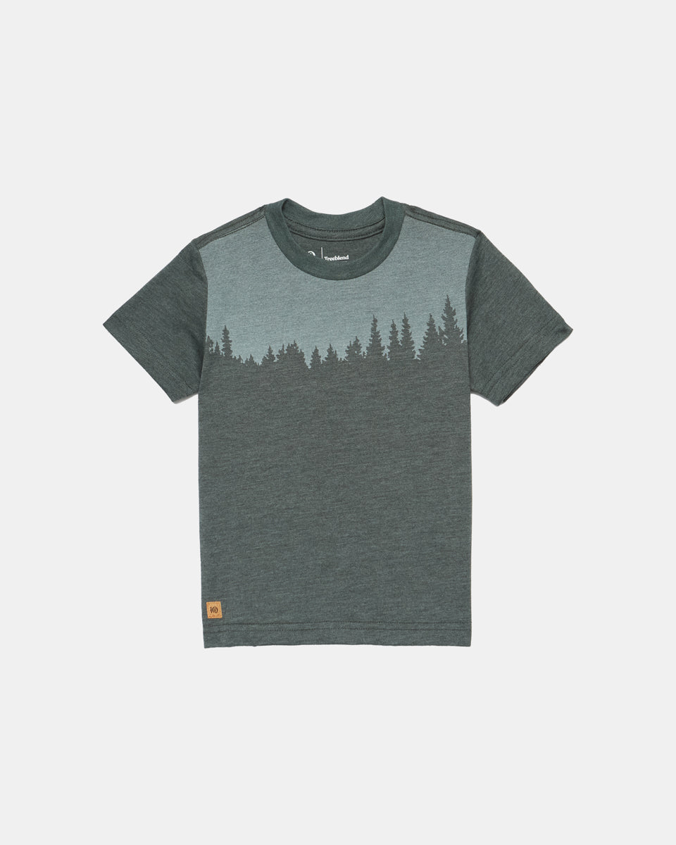 Tentree Kids Juniper T-Shirt - Urban Green Heather