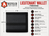 Recycled Firefighter Lieutenant Wallet - Firehose Edition — product view 4