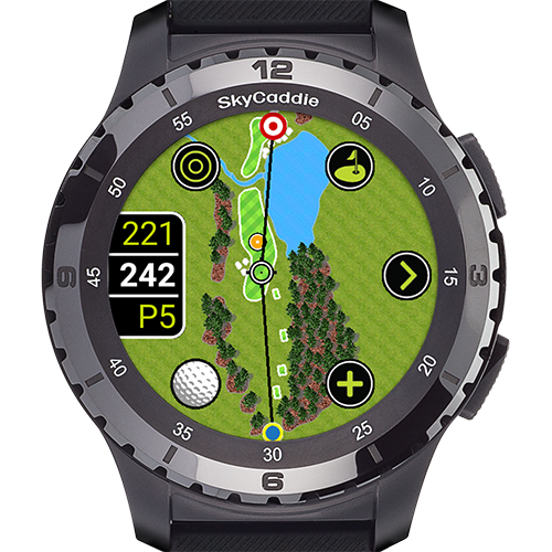 SkyCaddie LX5 Ceramic Bezel Golf GPS Watch