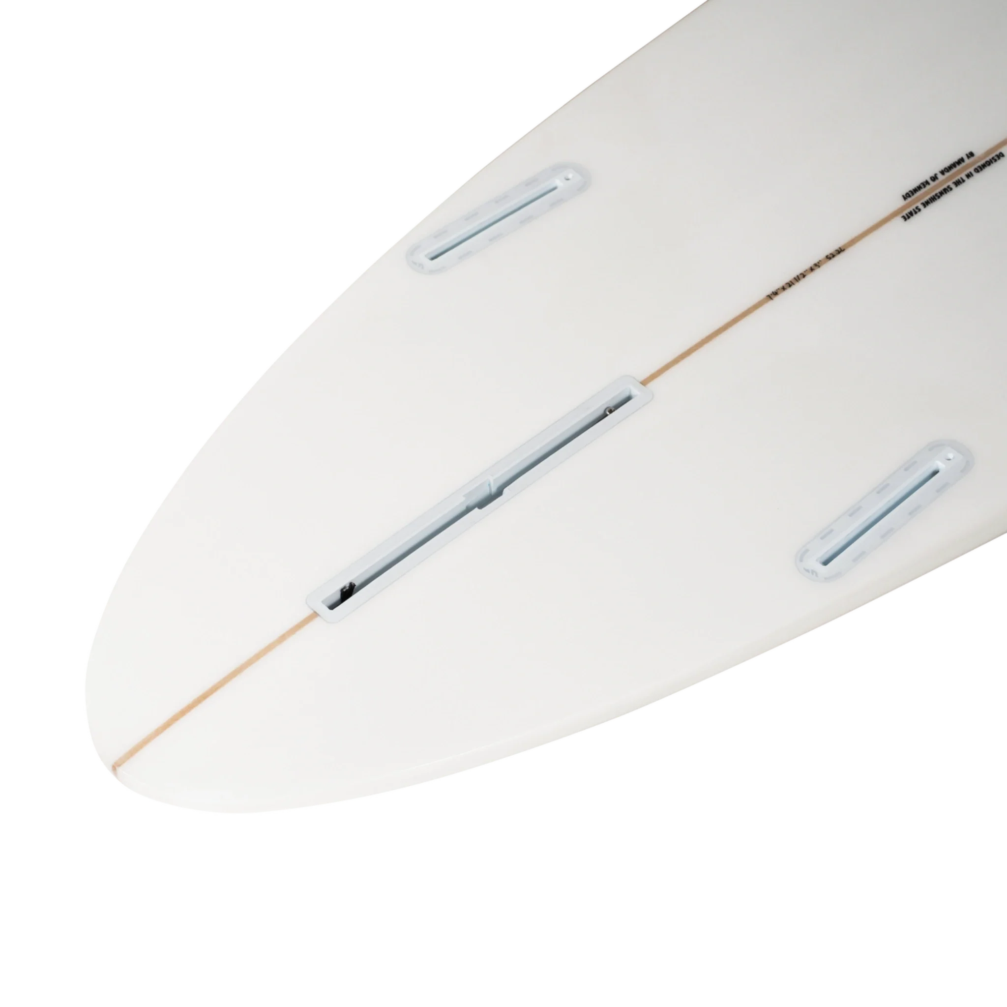 STCo. Palm Print Surfboard Wall Art – 7′4″