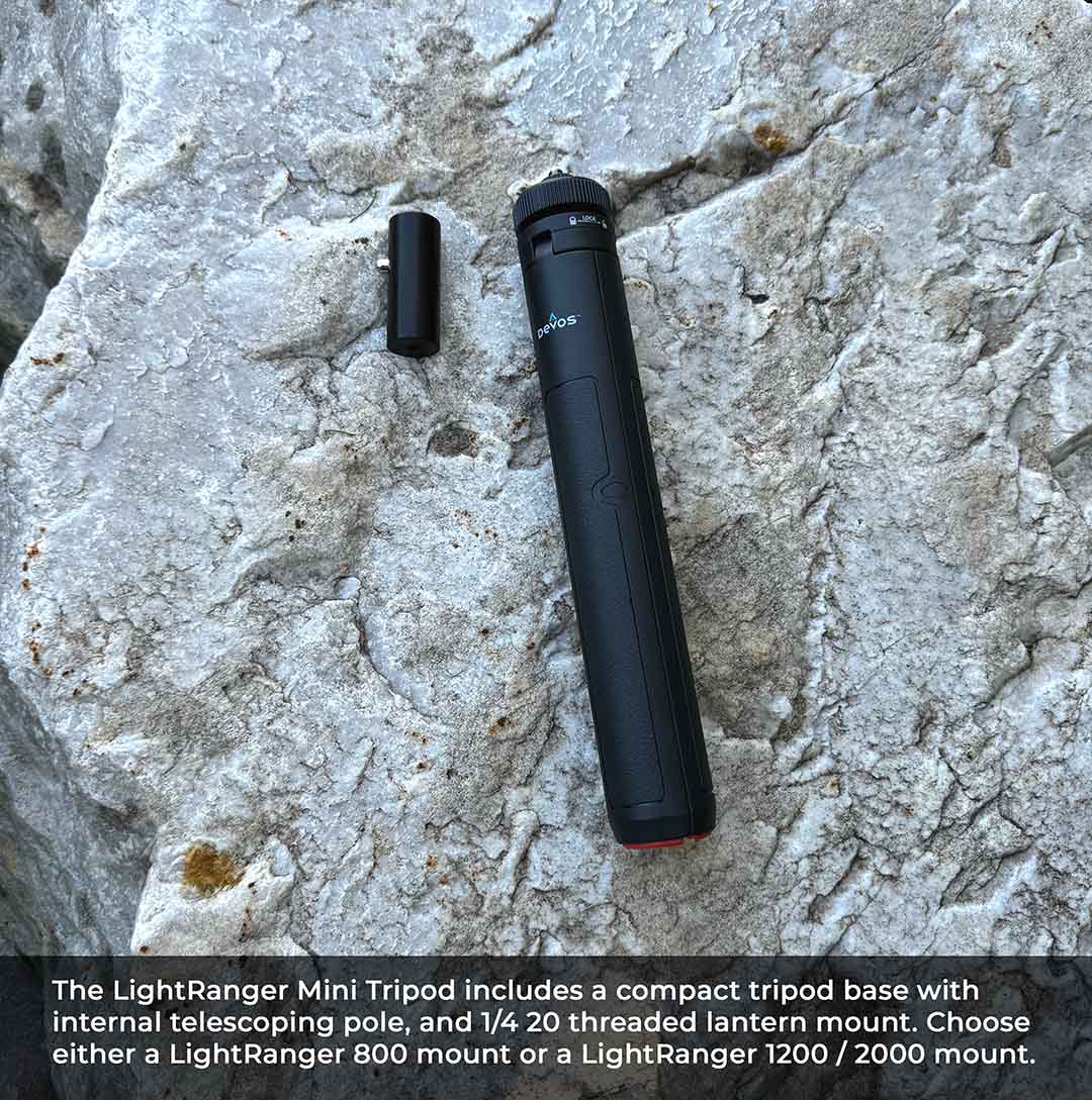 Devos Mini Tripod with Mount for LightRanger 800 or 1200 – product view 1
