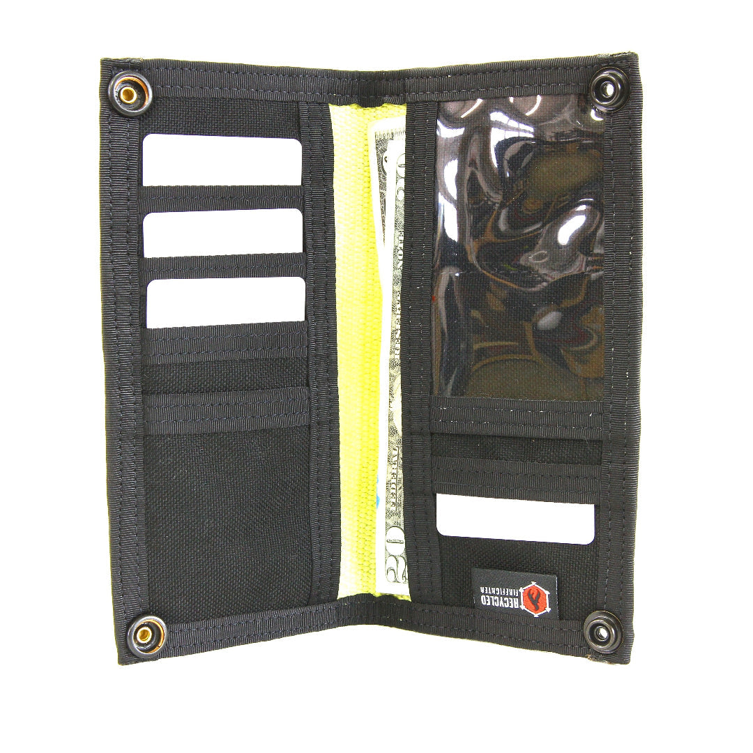 Recycled Firefighter Long Snap Wallet — product view 10