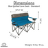 Mountain Summit Gear Quilted Love Seat