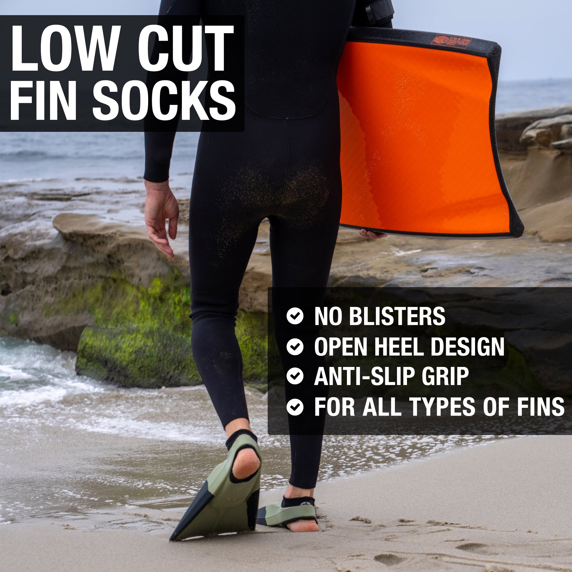 Low Cut Fin Socks by Ho Stevie!
