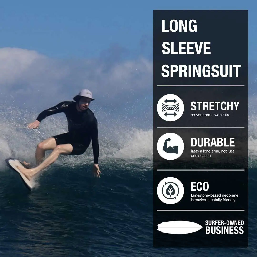 Men's Long Sleeve Short Leg Springsuit by Ho Stevie!