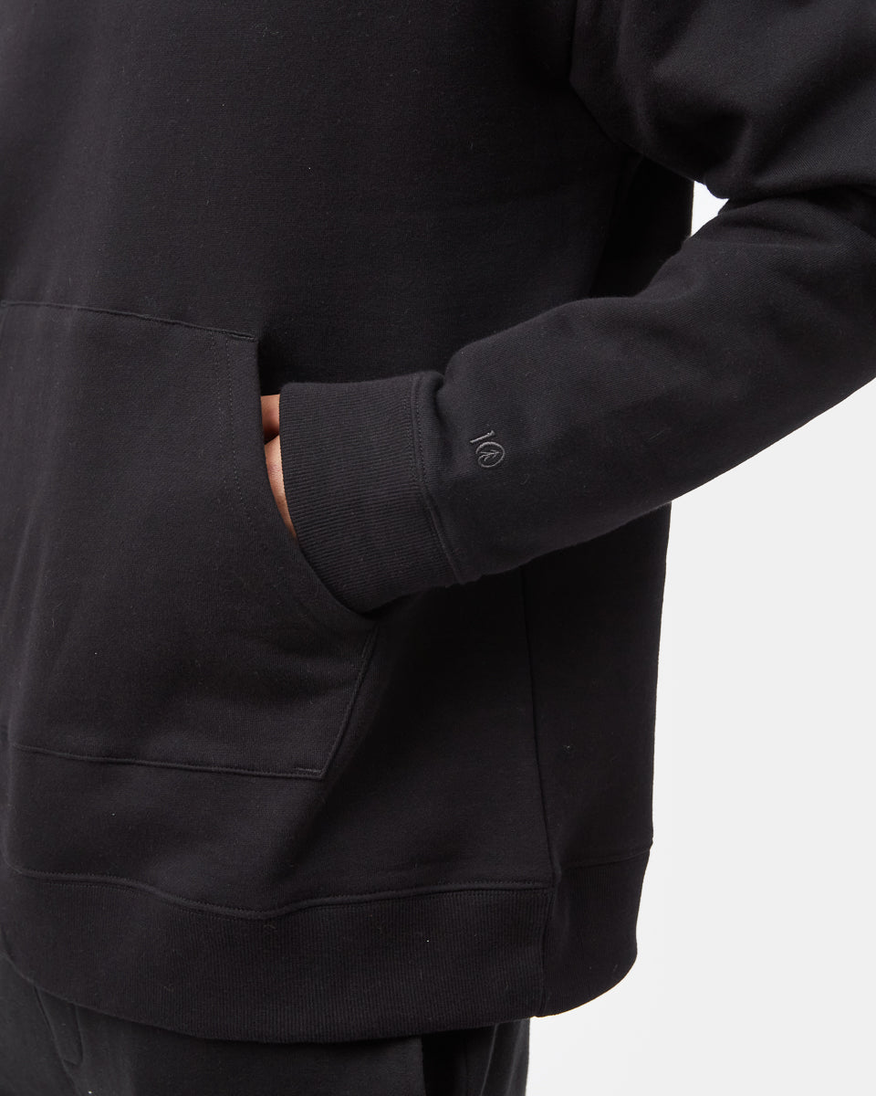 Tentree Men's Recycled Cotton Kanga Crew - Meteorite Black