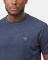 Tentree Men's Peru Embroidered Llama T-Shirt - Dress Blue