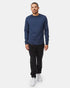 Tentree Men's Lounge Shirt Tail Hem Crew - Dress Blue