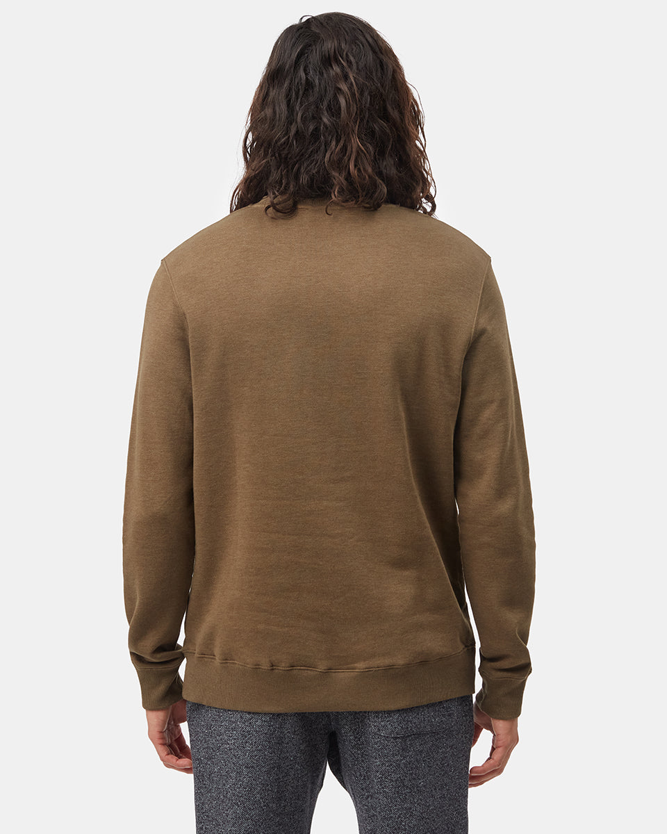 Tentree Men's Reynard Crew - Uniform Green