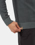 Tentree Men's Highline Patterned Crew - Urban Green Meteorite Black